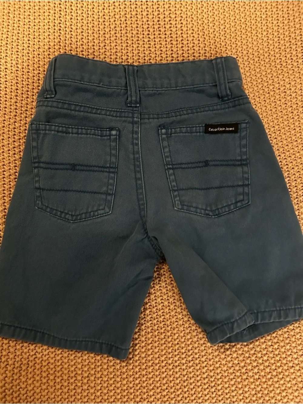 Calvin Klein Jeans Boys Slate Blue Shorts